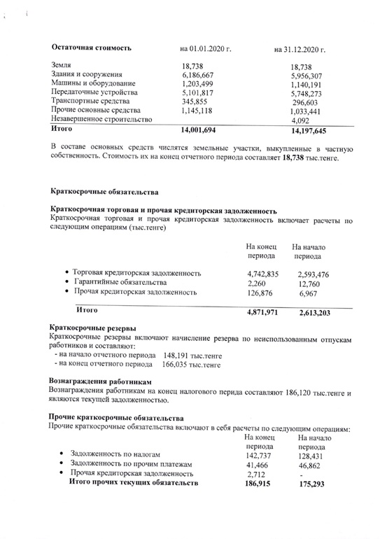 Пояснительная записка