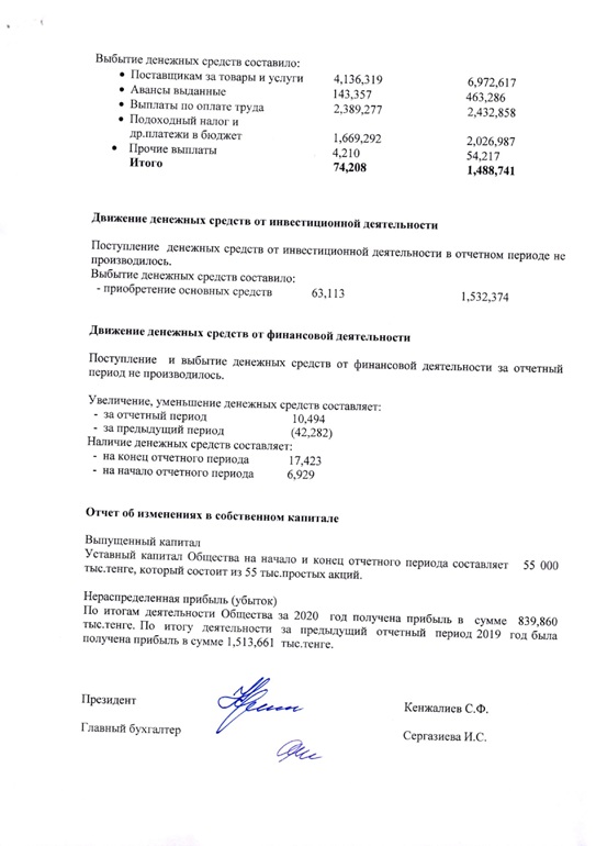 Пояснительная записка