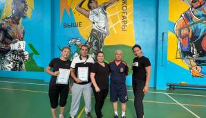 Первые соревнования прошли в обновленном спортивном зале