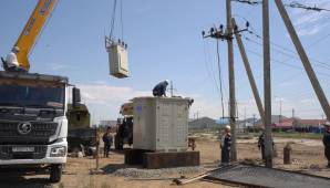 В Атырауской области обновляют электрические сети